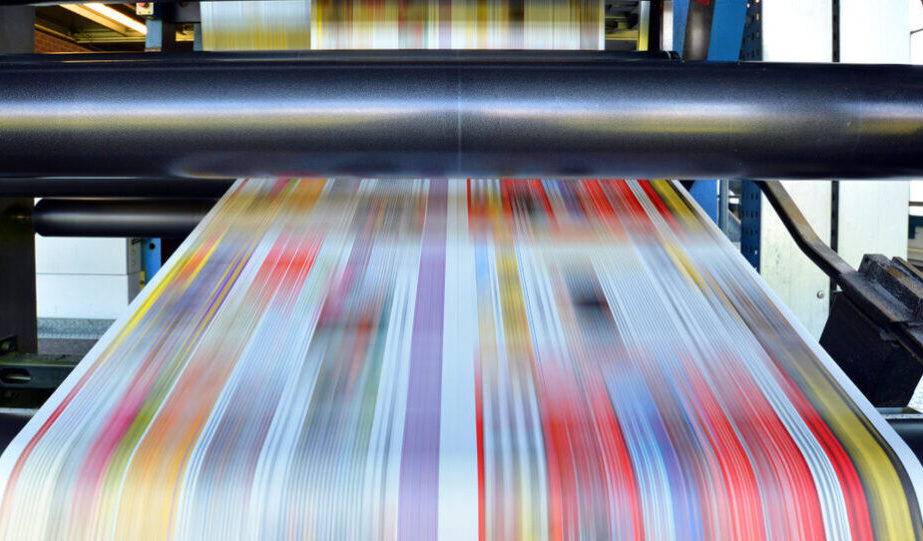 Offset printing ink types